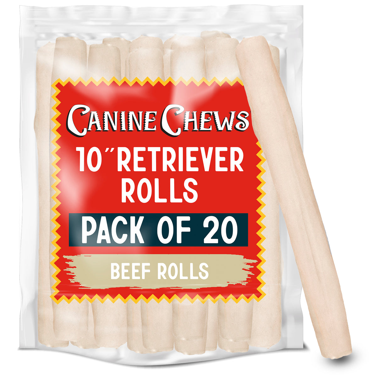 10-inch Natural Retriever Rolls