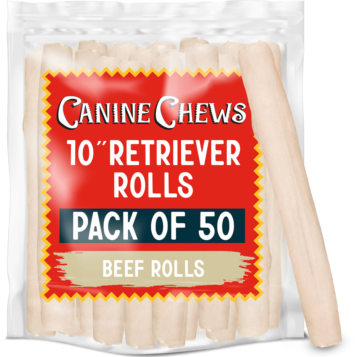 10-inch Natural Retriever Rolls