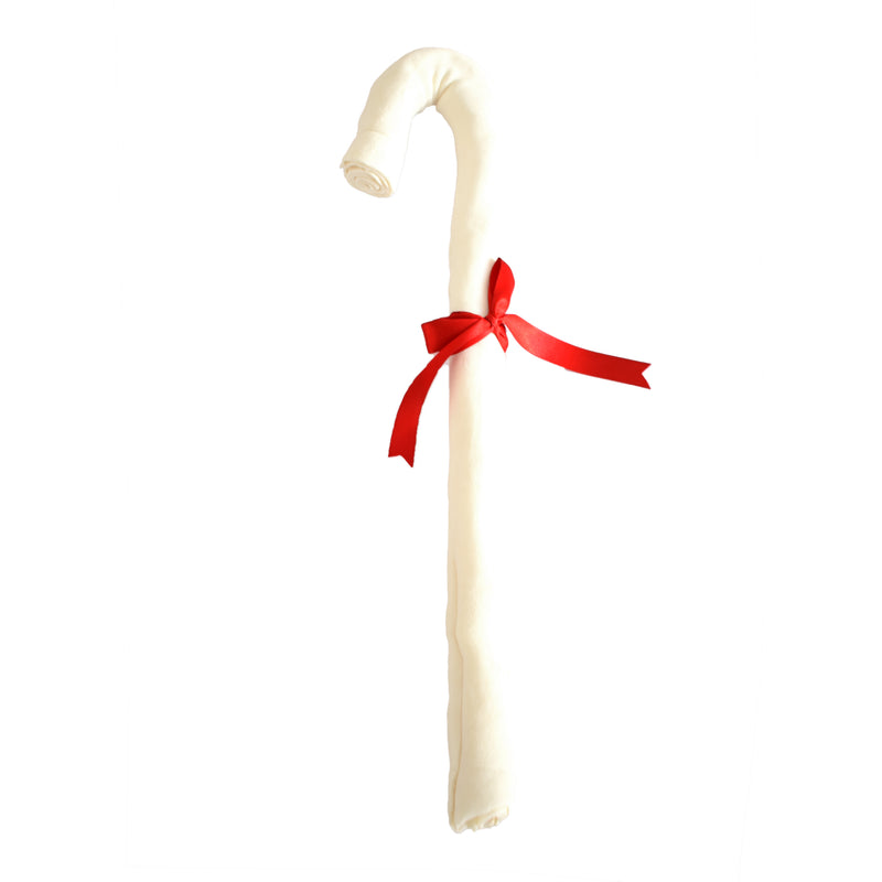 18" Holiday Candy Cane w/ Red Bow 1pk