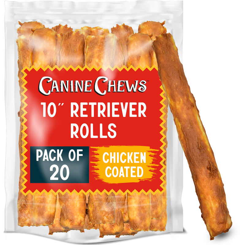 10" Retriever Roll Lightweight Chicken Slurry 20pk