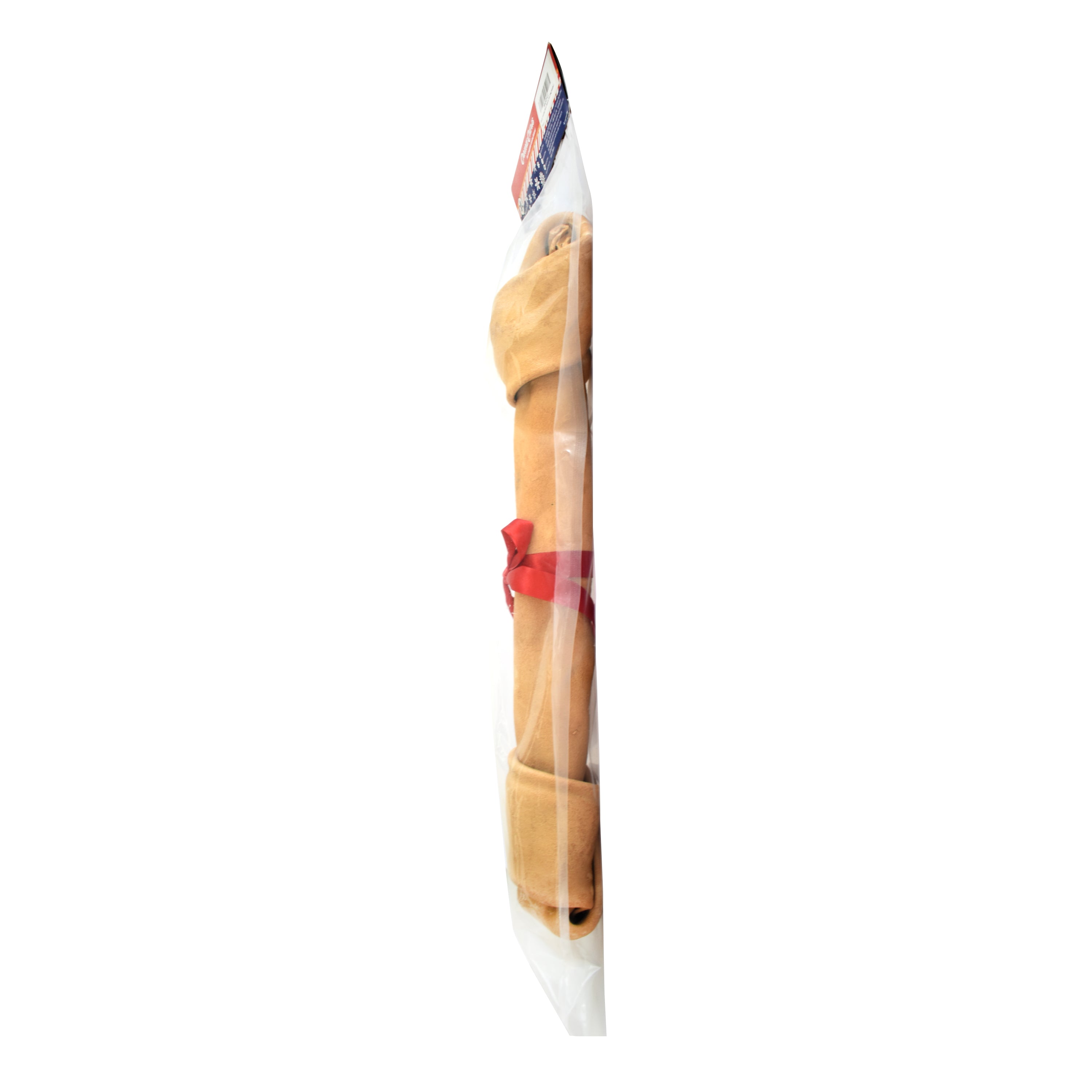 20-23" Holiday Dog Bone w/ Red Bow Peanut Butter Flavor 1pk